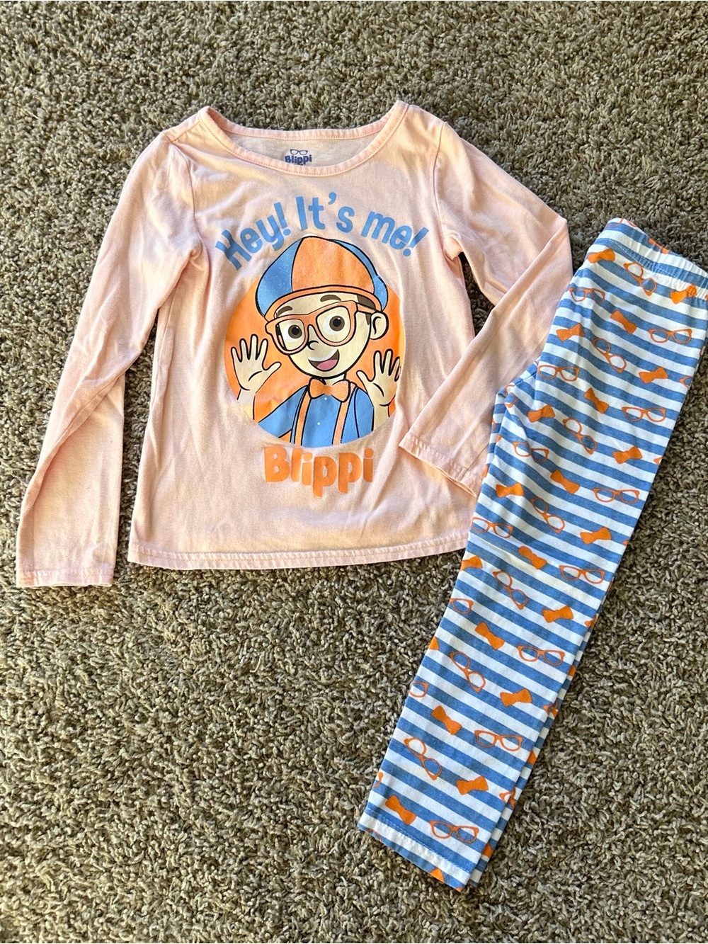 Blippi Outfit, Size 5T